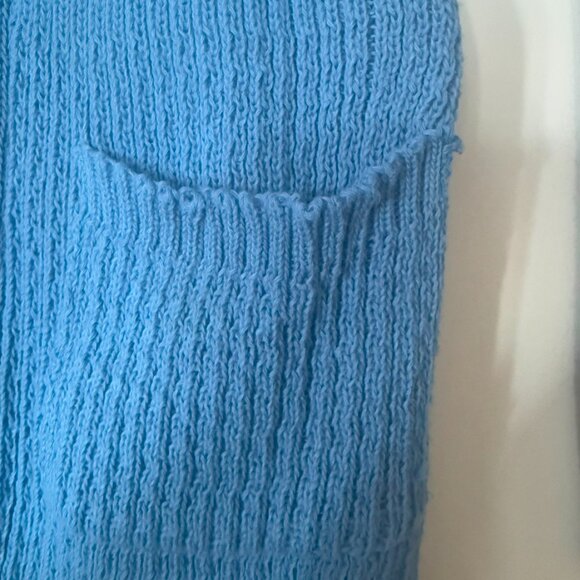 Pre-loved Short Open Knitted Cardigan Girls Size 10 - Picture 3 of 5